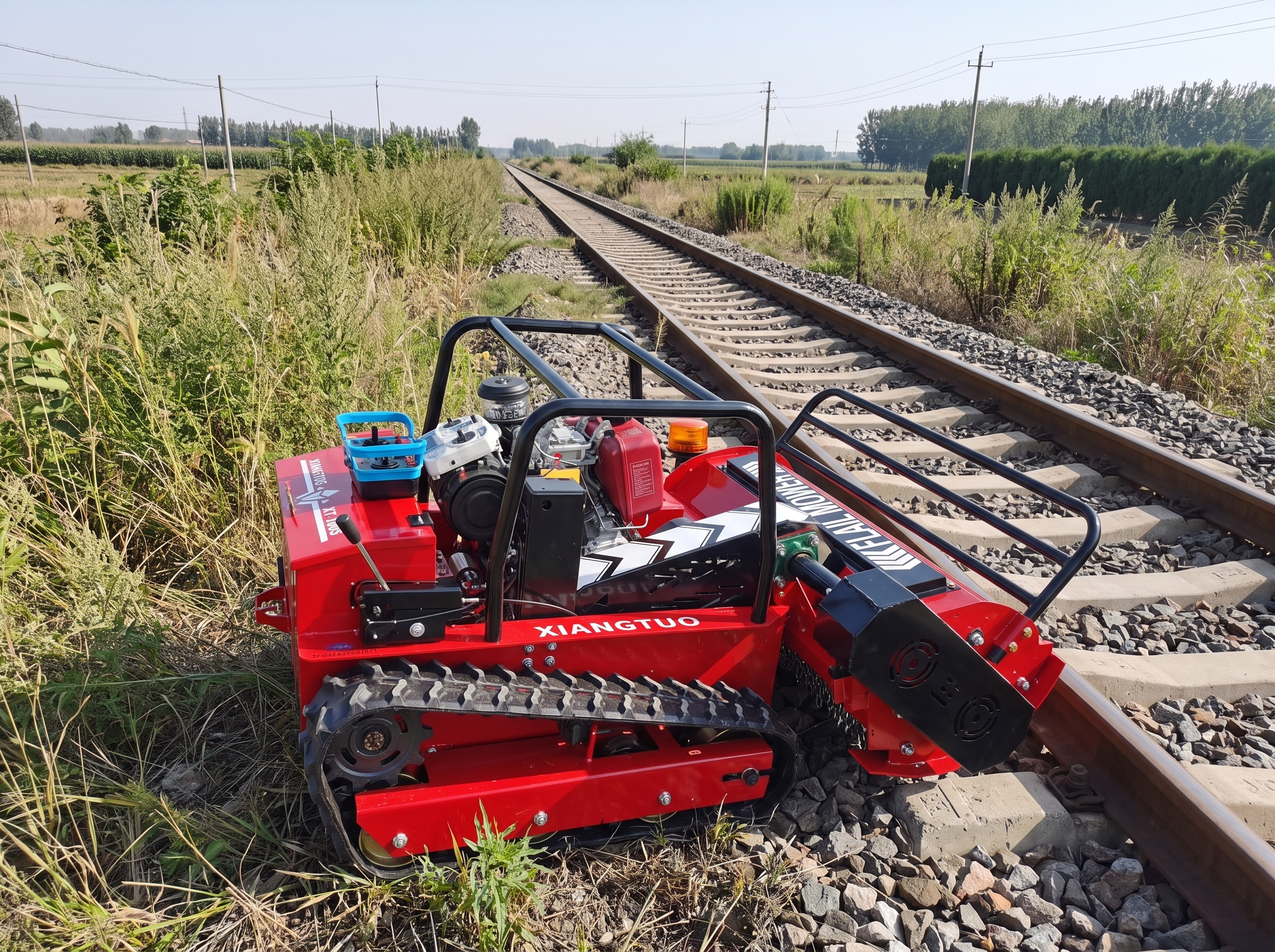 National Railway Operator Cuts Vegetation Costs by 55% with Fleet of Remote Control Mowers