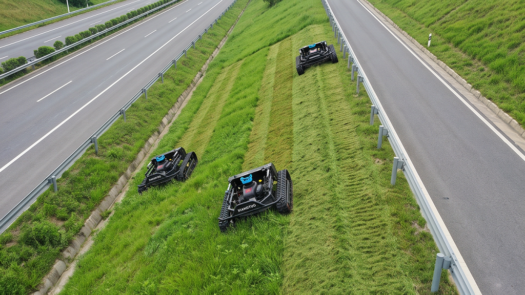 Highway Authority Saves $2.3M Annually with XT-900 Heavy Duty RC Slope Mowers
