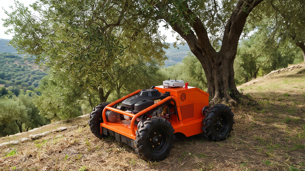 Olive Grove Transformation: How XT-550S RC Tracked Mower Achieved 80% Labor Savings for Mediterranean Farm